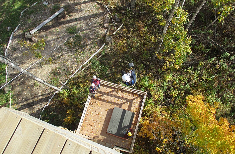 A 50 foot drop