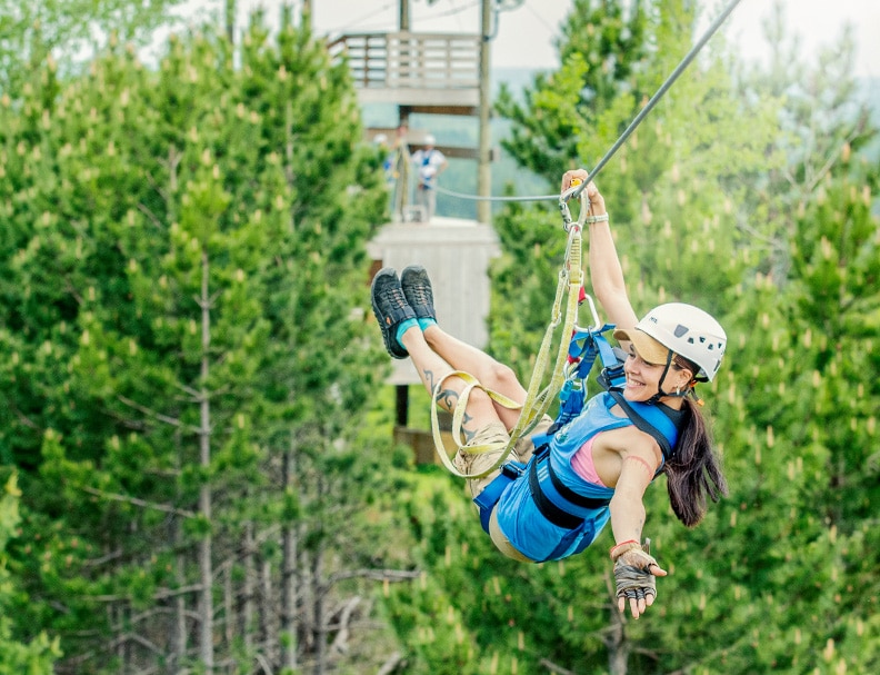 quick silver zipline tour