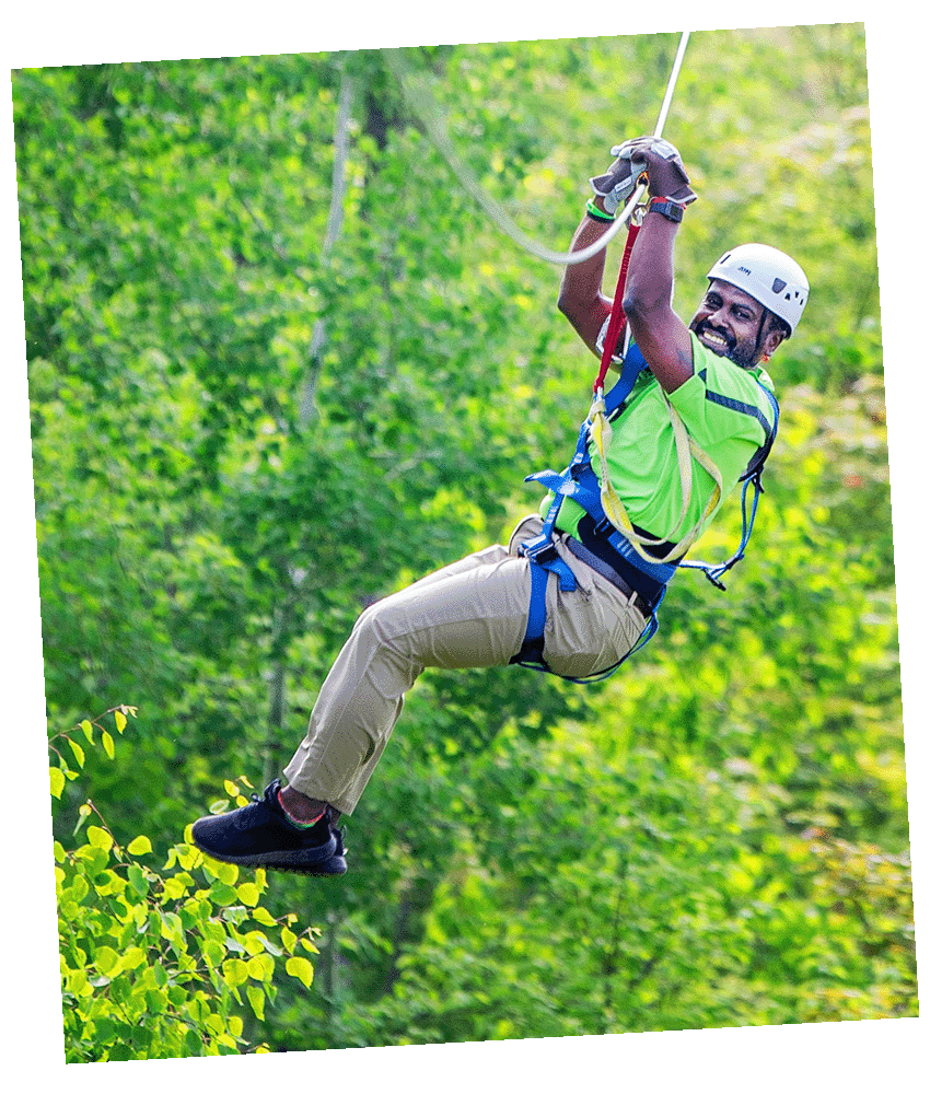 quick silver zipline tour